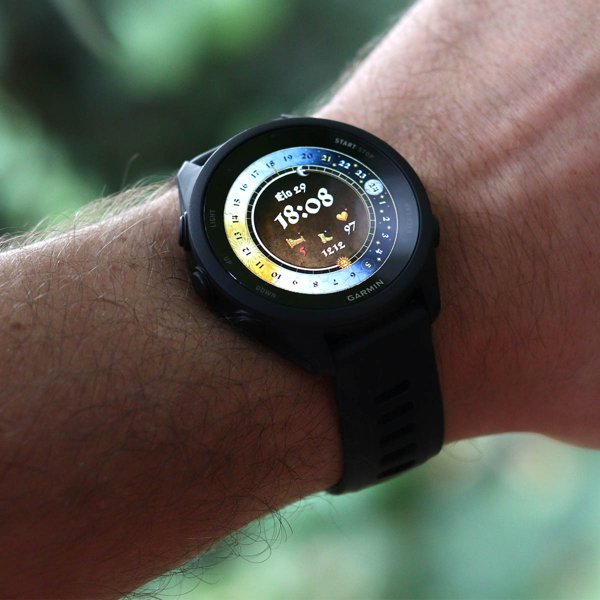 KCDWatch.com - A KCD Inspired Garmin Smart Watch Face - Get Lost in the Woods in Style!